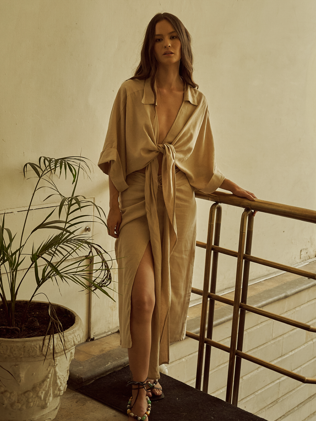 SOL SKIRT KHAKI