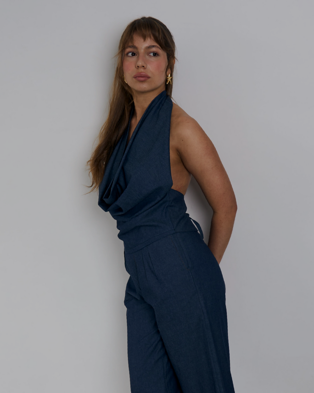 SOLEA TOP CHAMBRAY