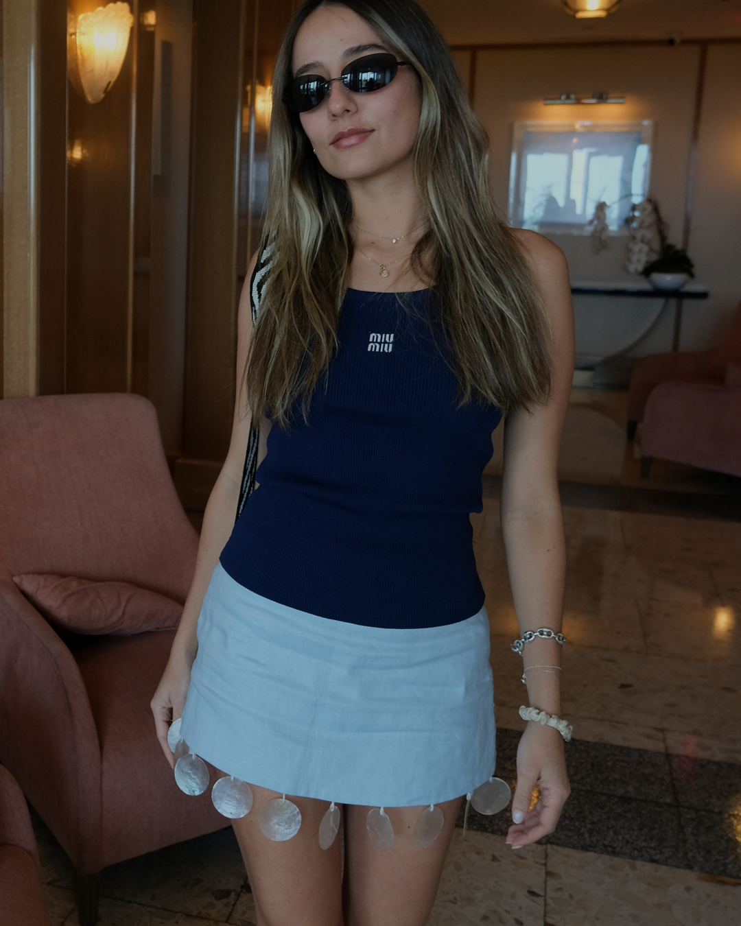 IBIZA SKIRT BLUE