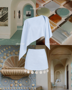 SEA SHELL SET BABY BLUE