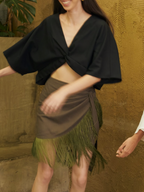RIO SKIRT VERDE MINI