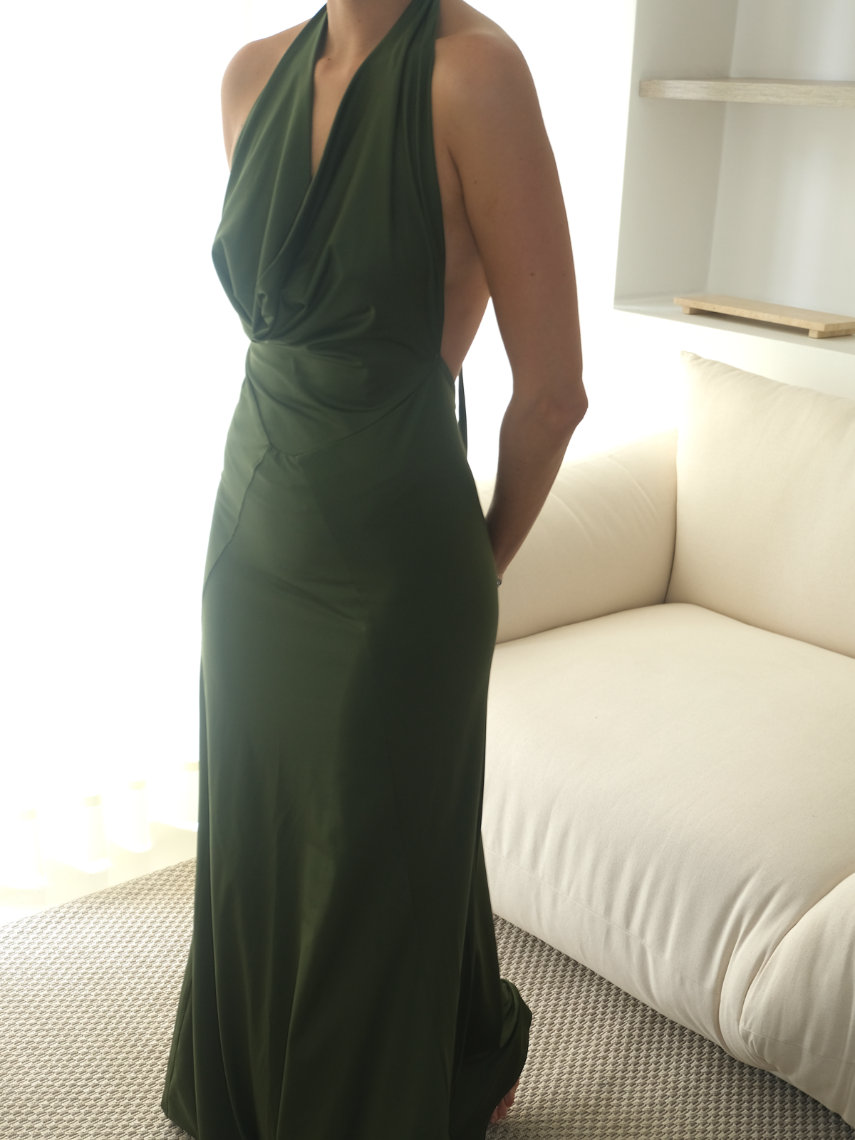 GREEN DRESS SAMPLE
