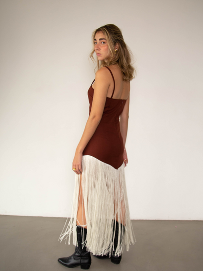 FARO DRESS MERLOT