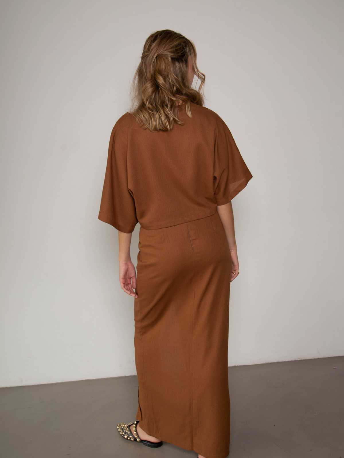 SOL SKIRT MAXI COCOA