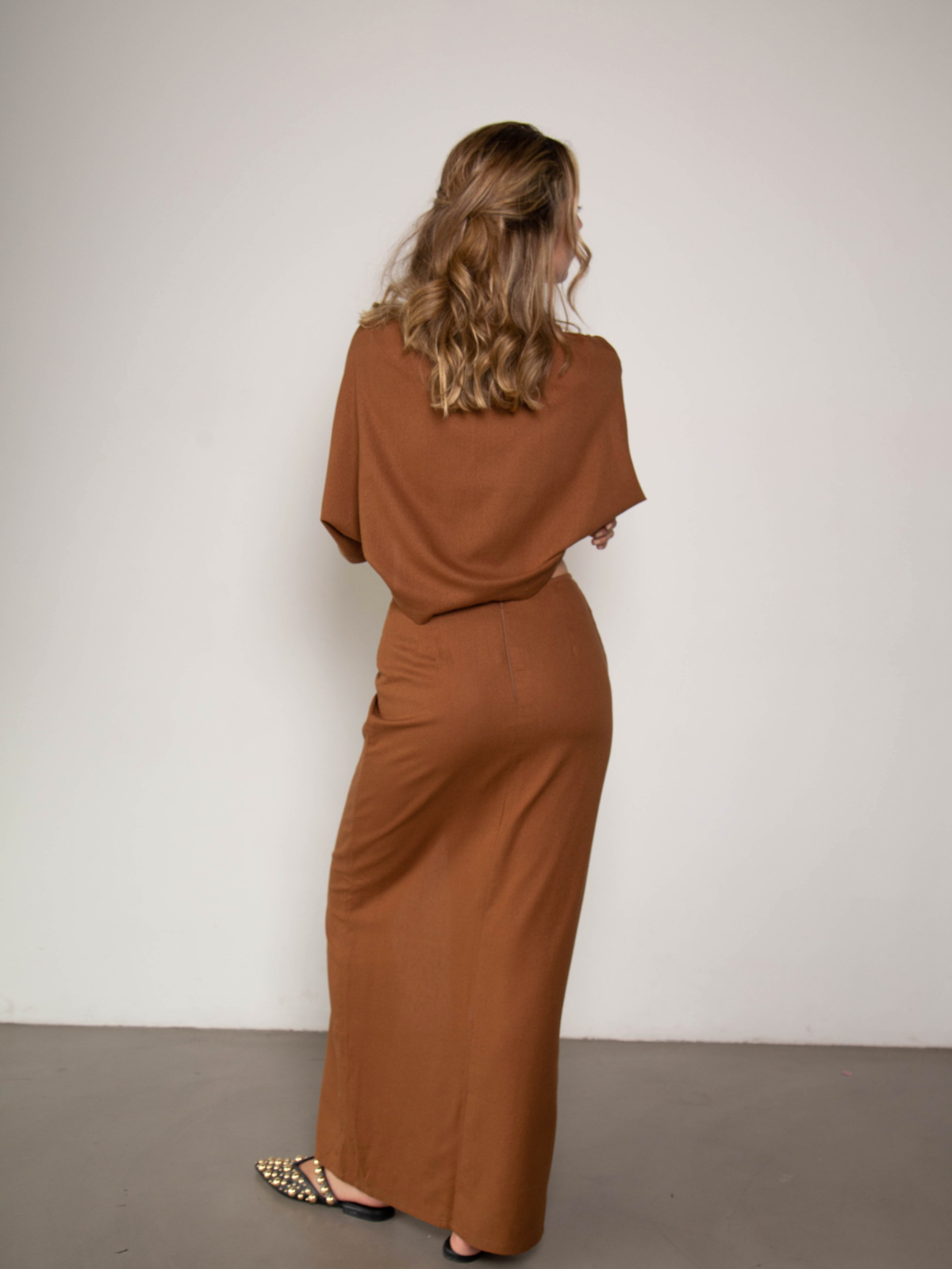 SOL SKIRT MAXI COCOA