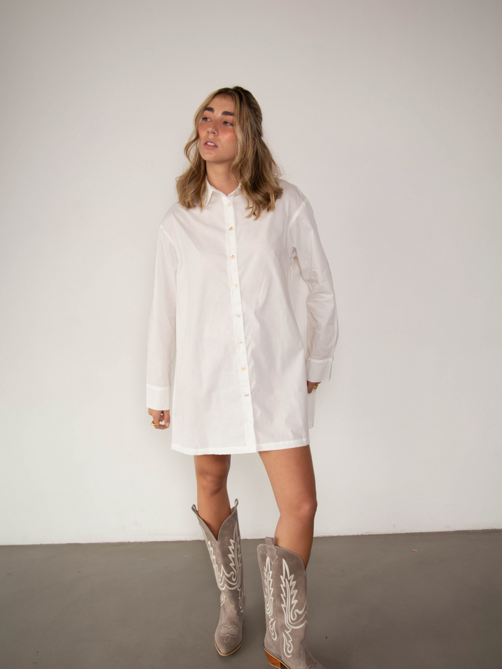 REFLEJO SHIRT DRESS