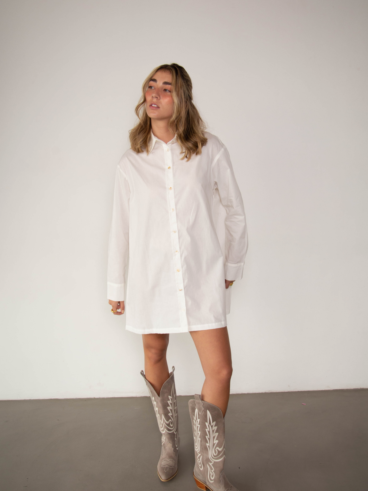 REFLEJO SHIRT DRESS