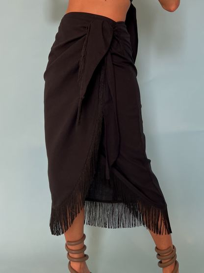 RIO SKIRT MIDNIGHT MIDI