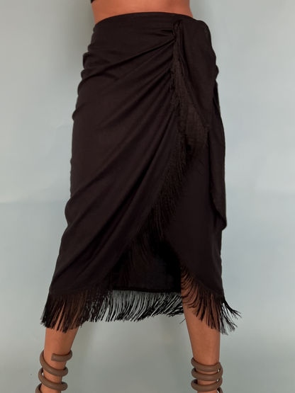 RIO SKIRT MIDNIGHT MIDI