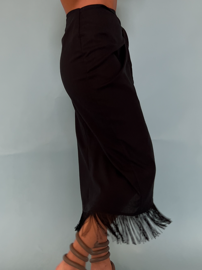 RIO SKIRT MIDNIGHT MIDI