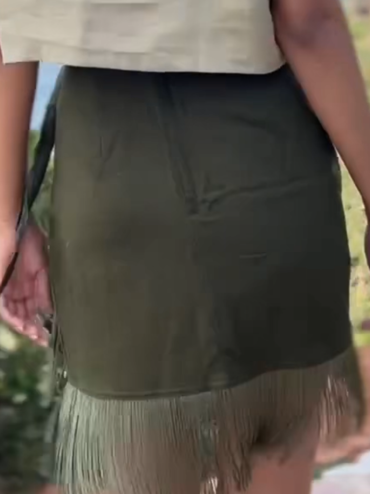 RIO SKIRT VERDE MINI