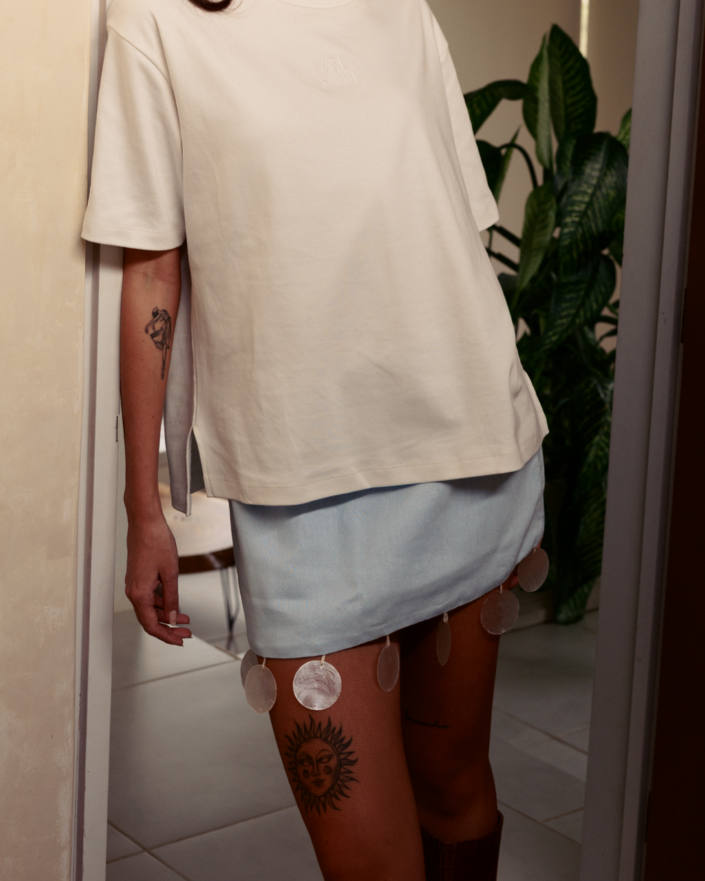 IBIZA SKIRT BABY BLUE